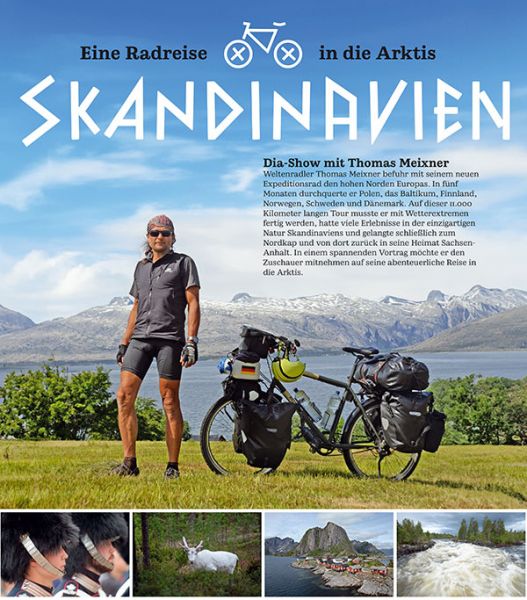 Skandinavien-Plakat